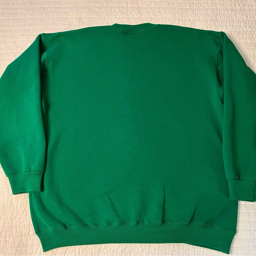 Green Lee Heavyweight Humorous Golf Crewneck Sweatshirt - Picture 2 of 3